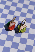 Classic Sandwich Hoop Earrings