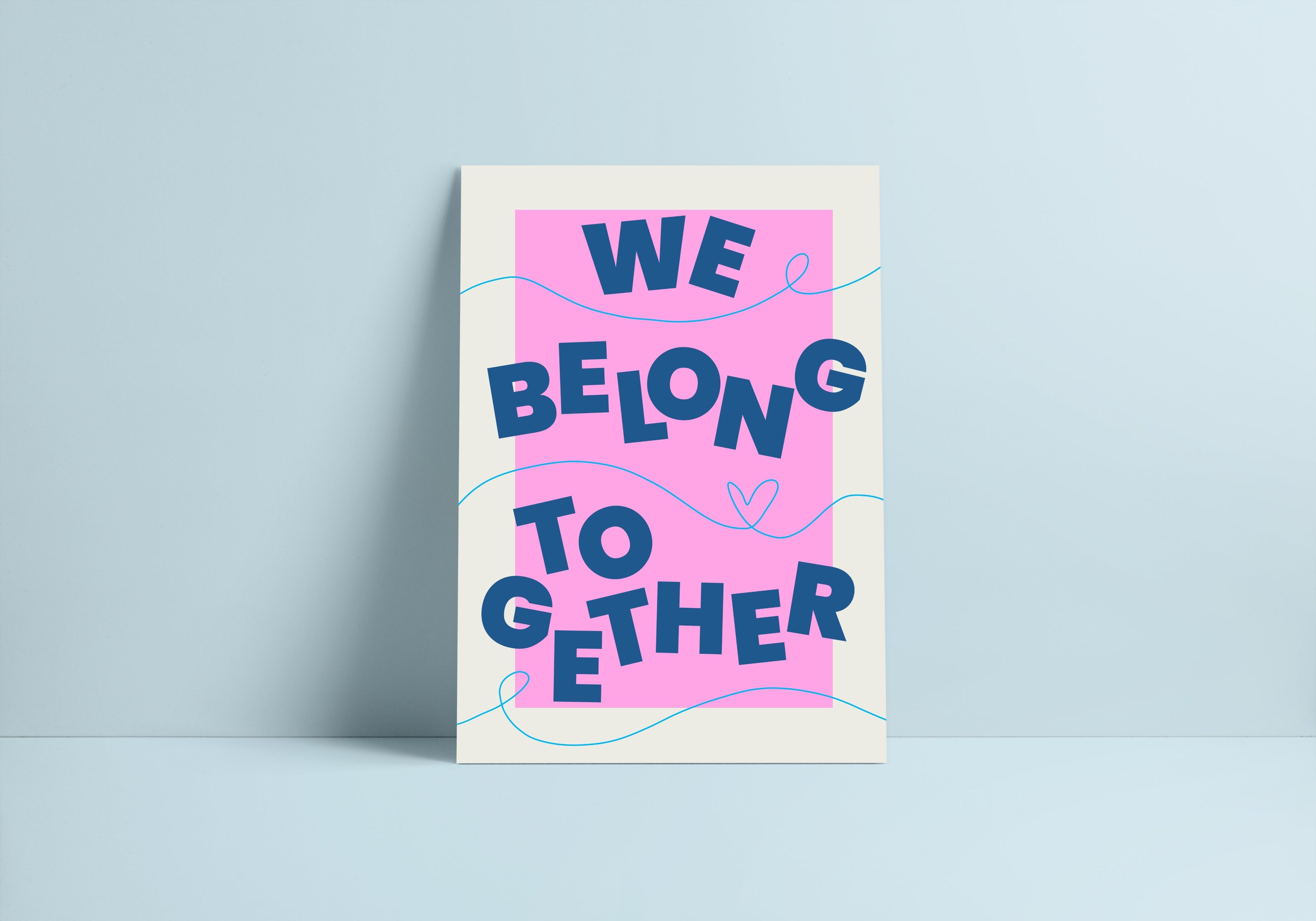 We Belong Together (Harry Styles inspired) A4 Lyric Print