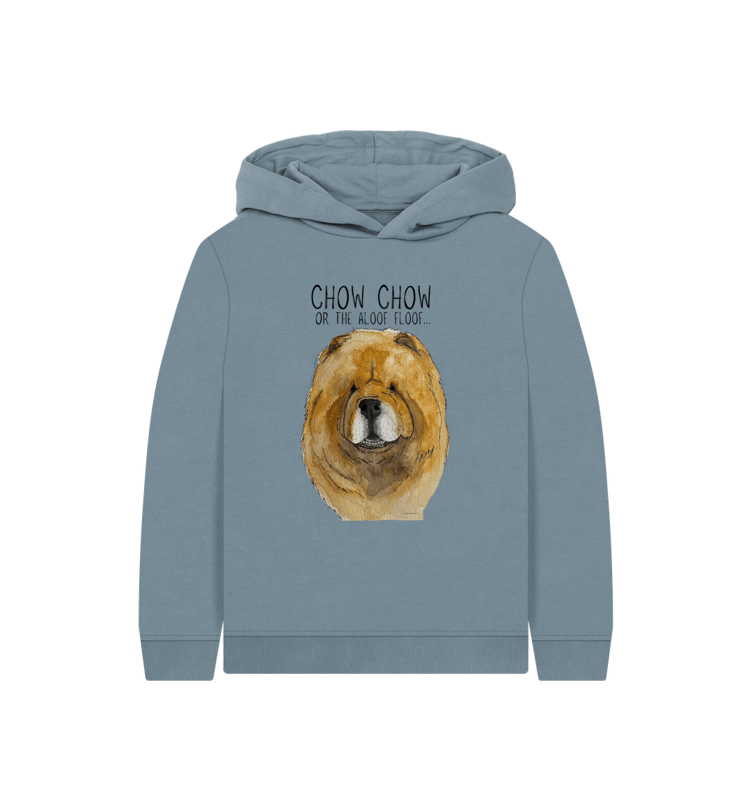 Red Chow Chow Kids' Hoodie – Snuggly Style for Little Dog Lovers!
