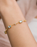 Essential Blue Topaz Jewellery Set in 18k Gold Vermeil