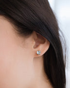 Blue Sapphire & Blue Topaz Jewellery Set in 18k Gold Vermeil