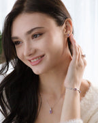 Essential Amethyst Jewellery Set in Sterling Silver