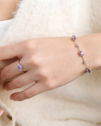 Complete Set - Amethyst Jewellery Set in Sterling Silver