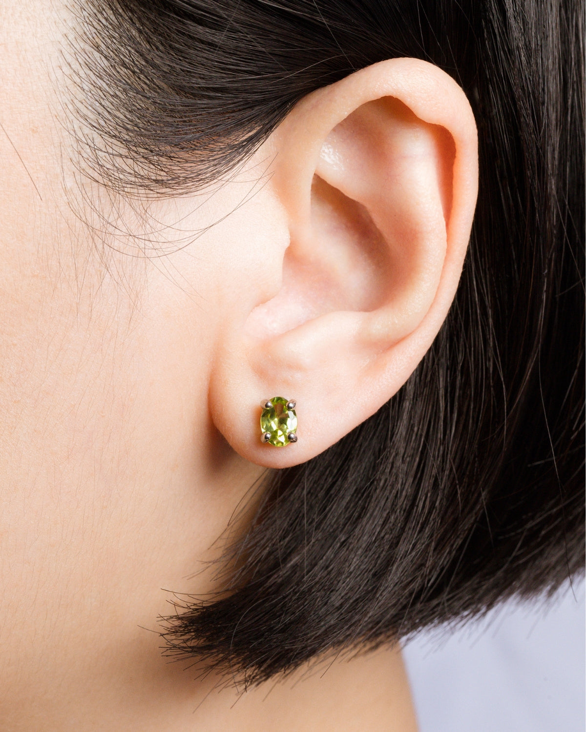 Mini Set 2 - Peridot Jewellery Set in Sterling Silver