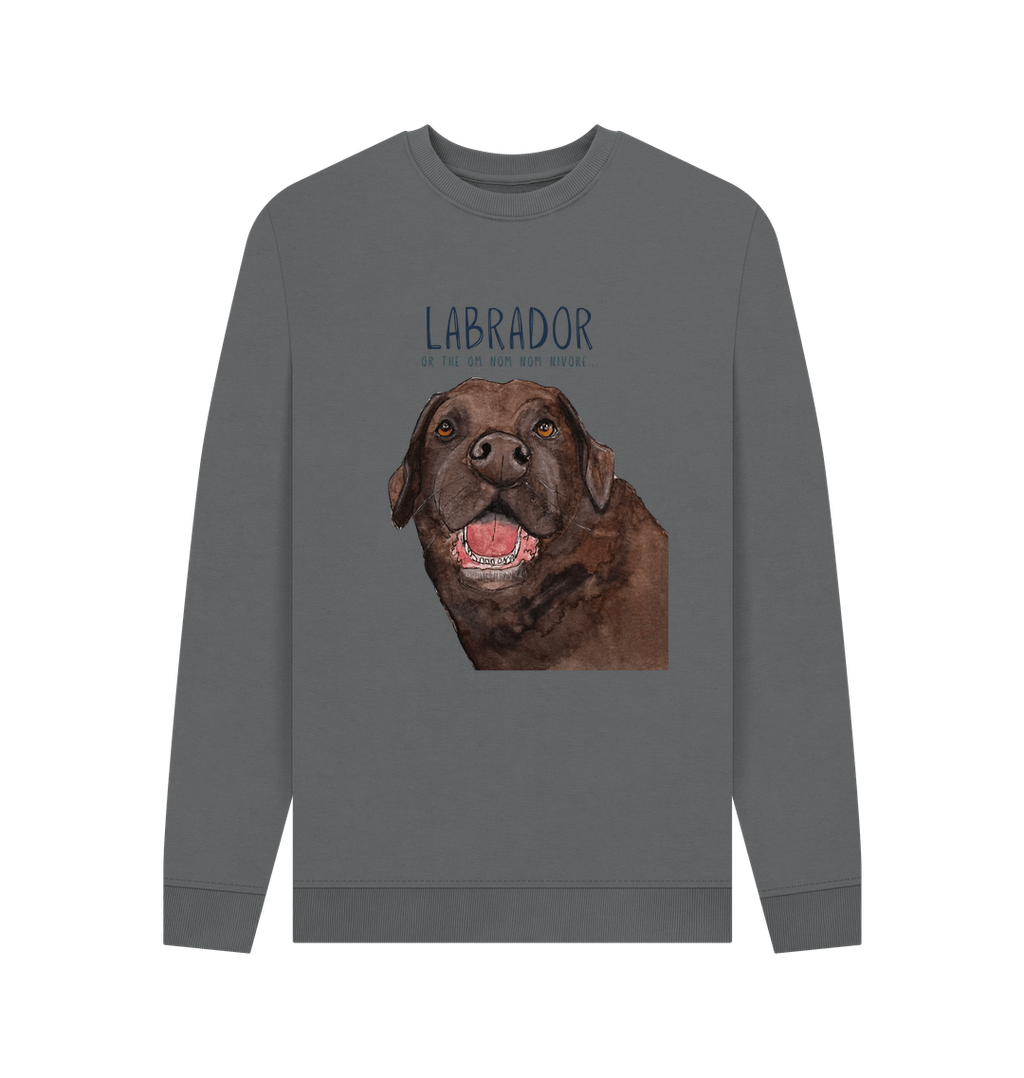Feast Mode Activated: The Chocolate Labrador Sweatshirt
