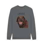 Feast Mode Activated: The Chocolate Labrador Sweatshirt