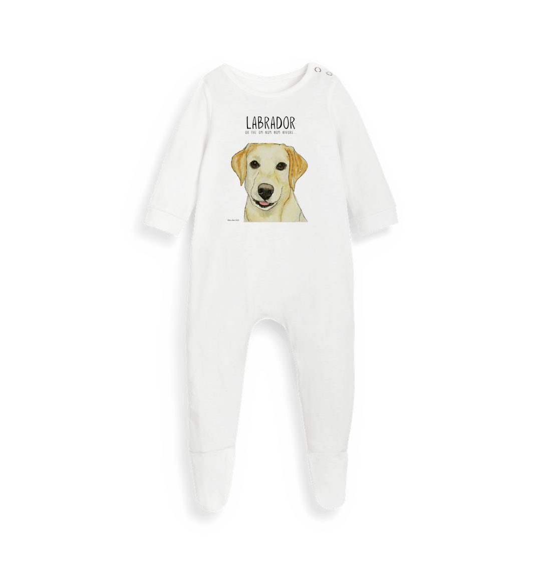 Dreaming of Snacks – The Yellow Labrador Sleepsuit