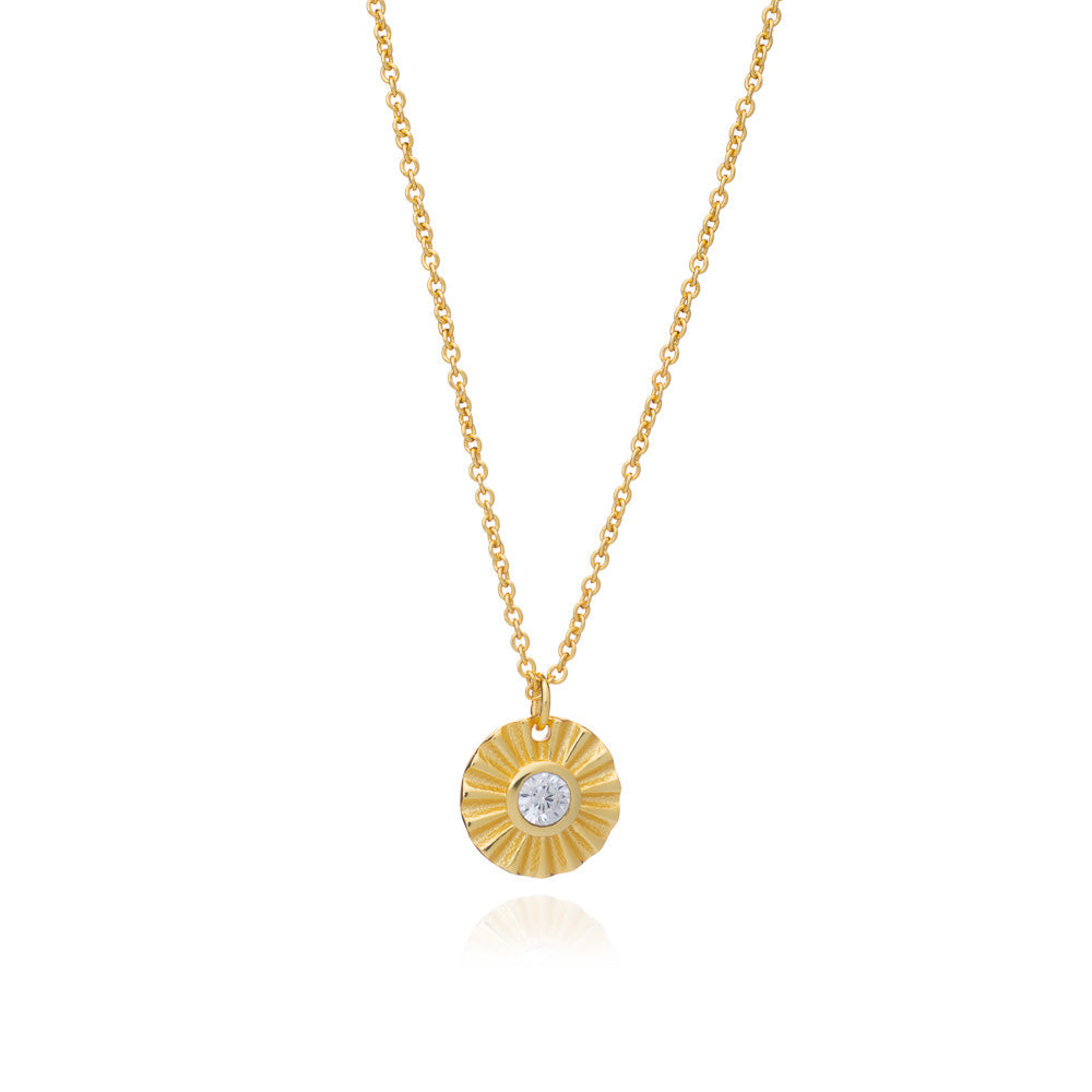 Astrul Nubis Pendant Necklace Cubic Zirconia