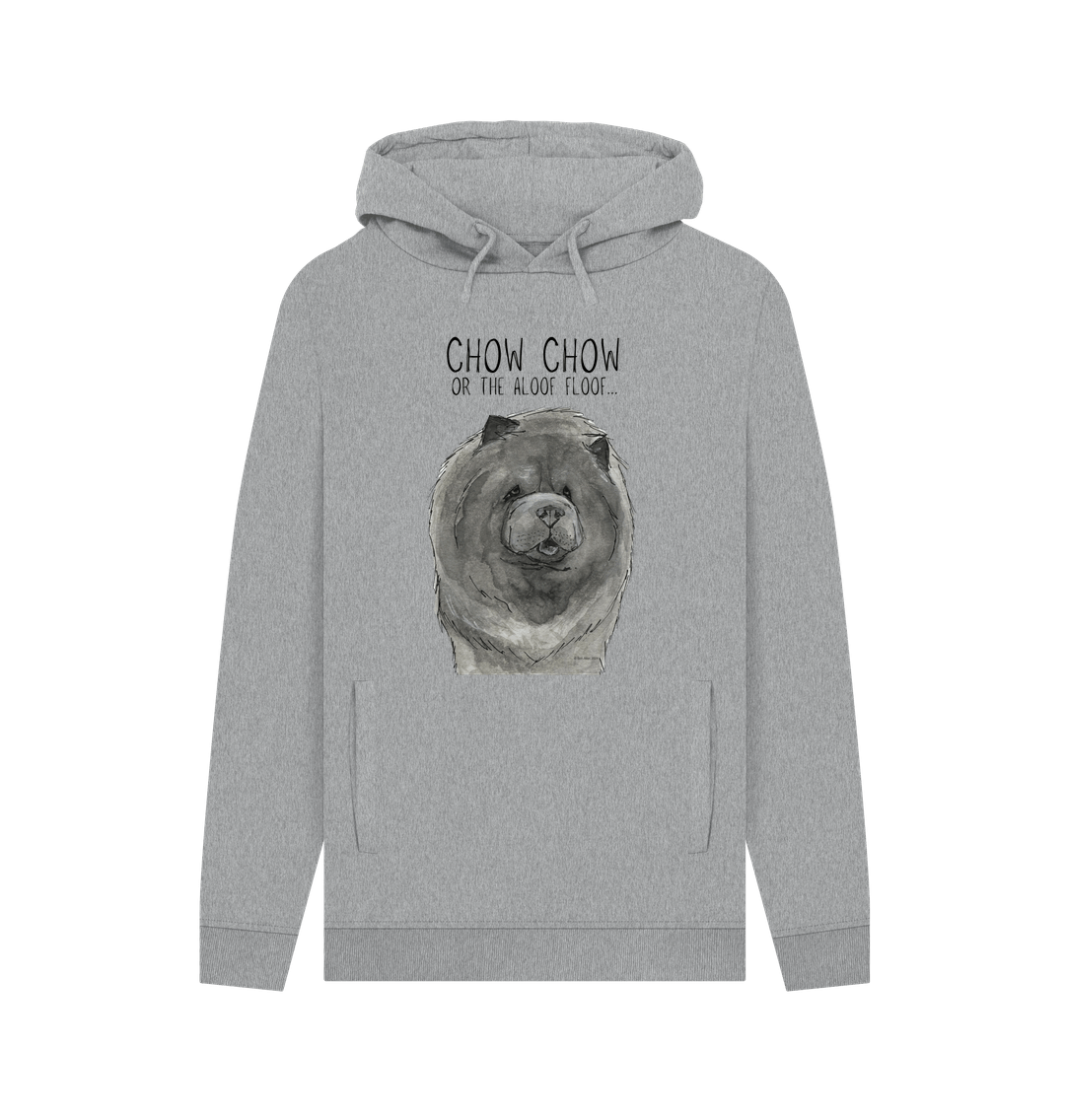 Blue Chow Chow Men's Hoodie – Featuring The Aloof Floof Design!