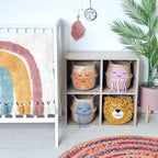 Yellow Lion Basket - Small