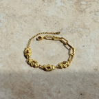 Molten Chain Link Bracelet
