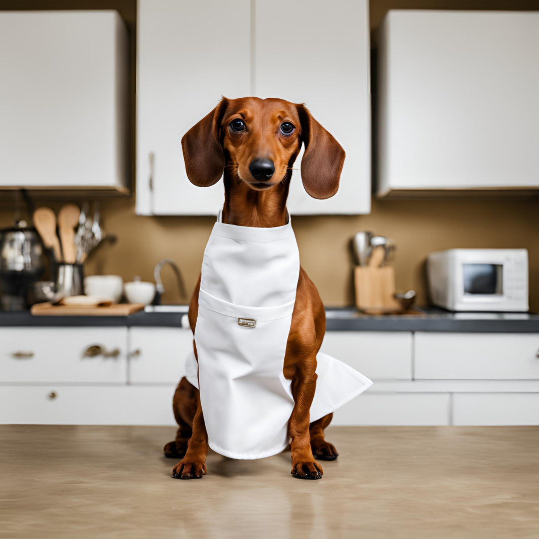 Dachshund Chef Patrol – Cheese Tax Enforcer!