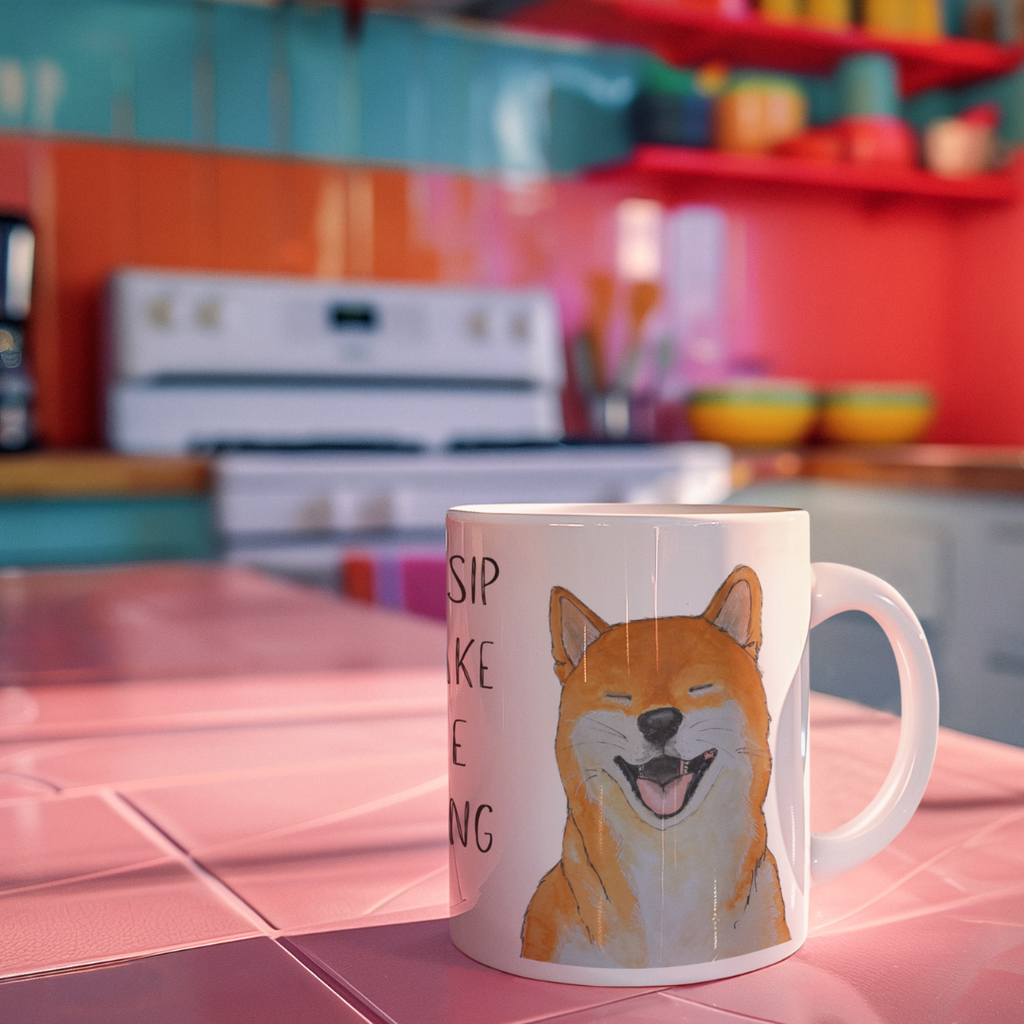 Sip Surveillance – Starring Your Shiba Inu