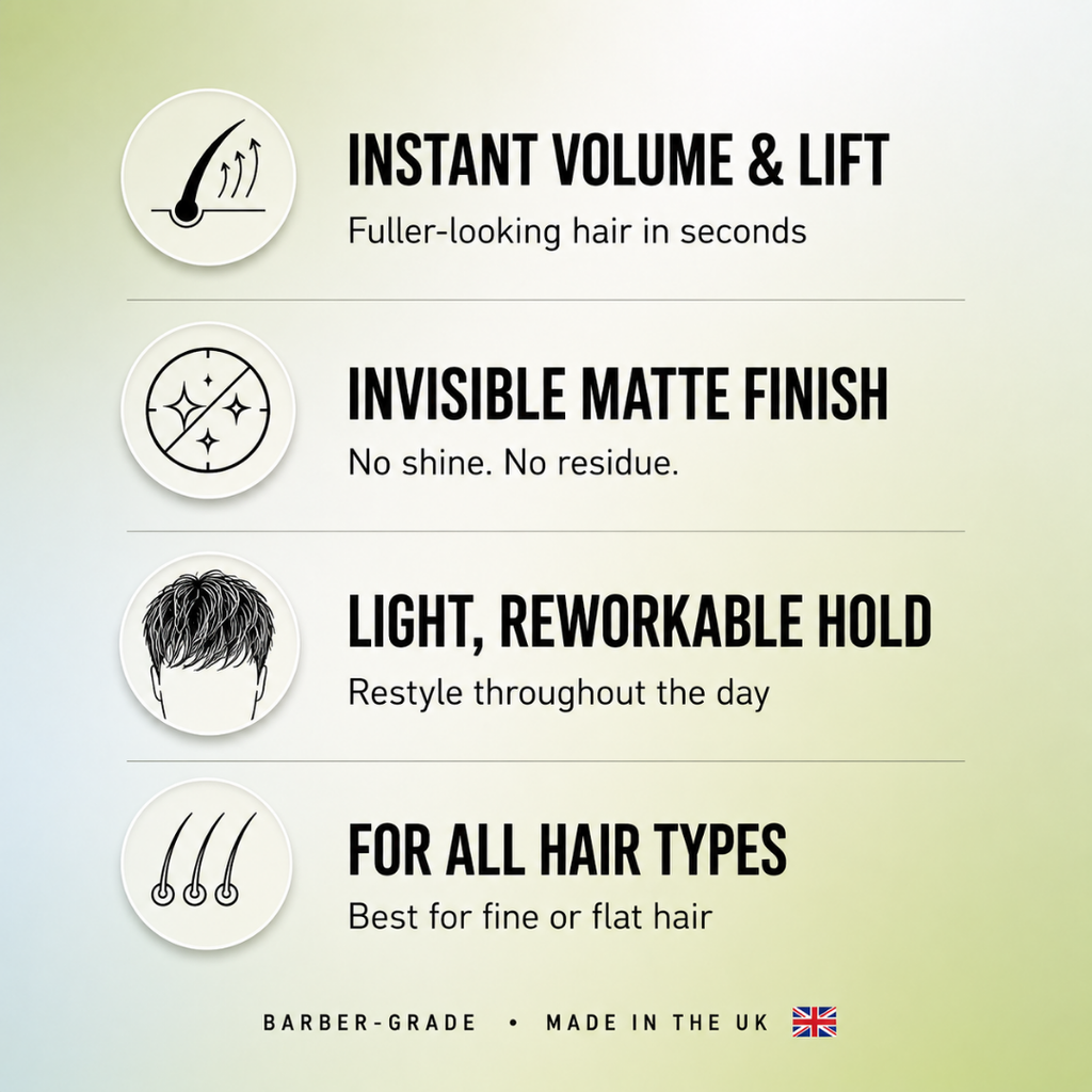 Matte Dust Hair Styling Powder by Heist Labs - Volume & Dry Texture (20g)
