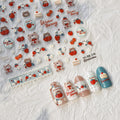 Hello Claws | Strawberry Bear 5D Nail Deco Sticker