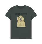 Golden Retriever Vibes: Men's Sustainable T-Shirt