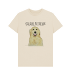 Golden Retriever Vibes: Men's Sustainable T-Shirt