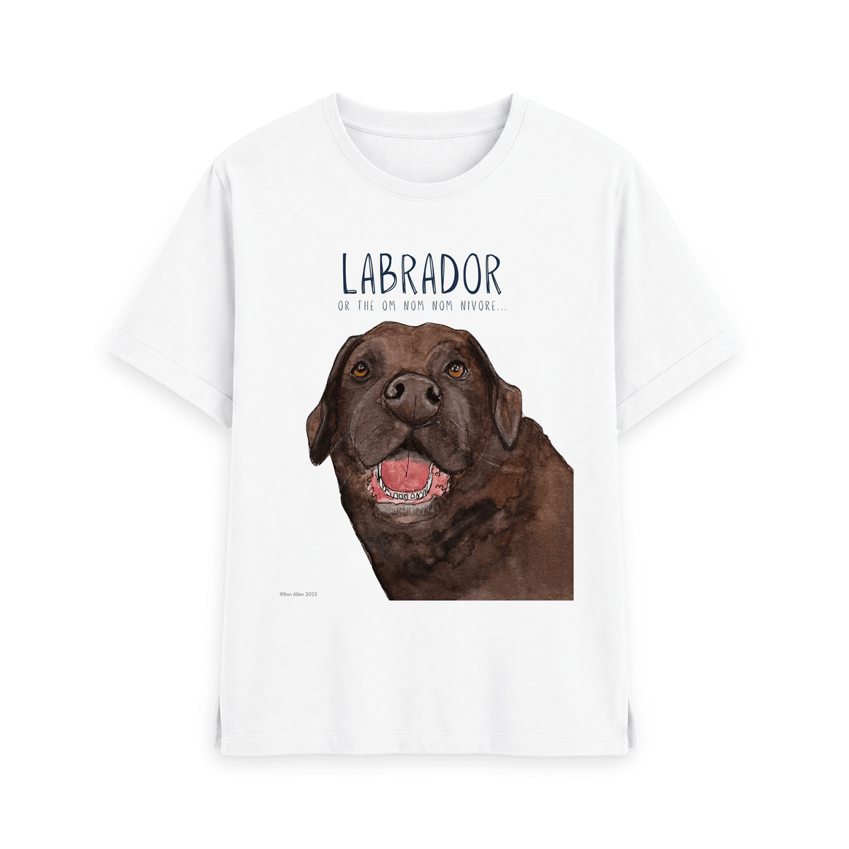 Feed Me Snacks & Compliments: The Chocolate Labrador Tee