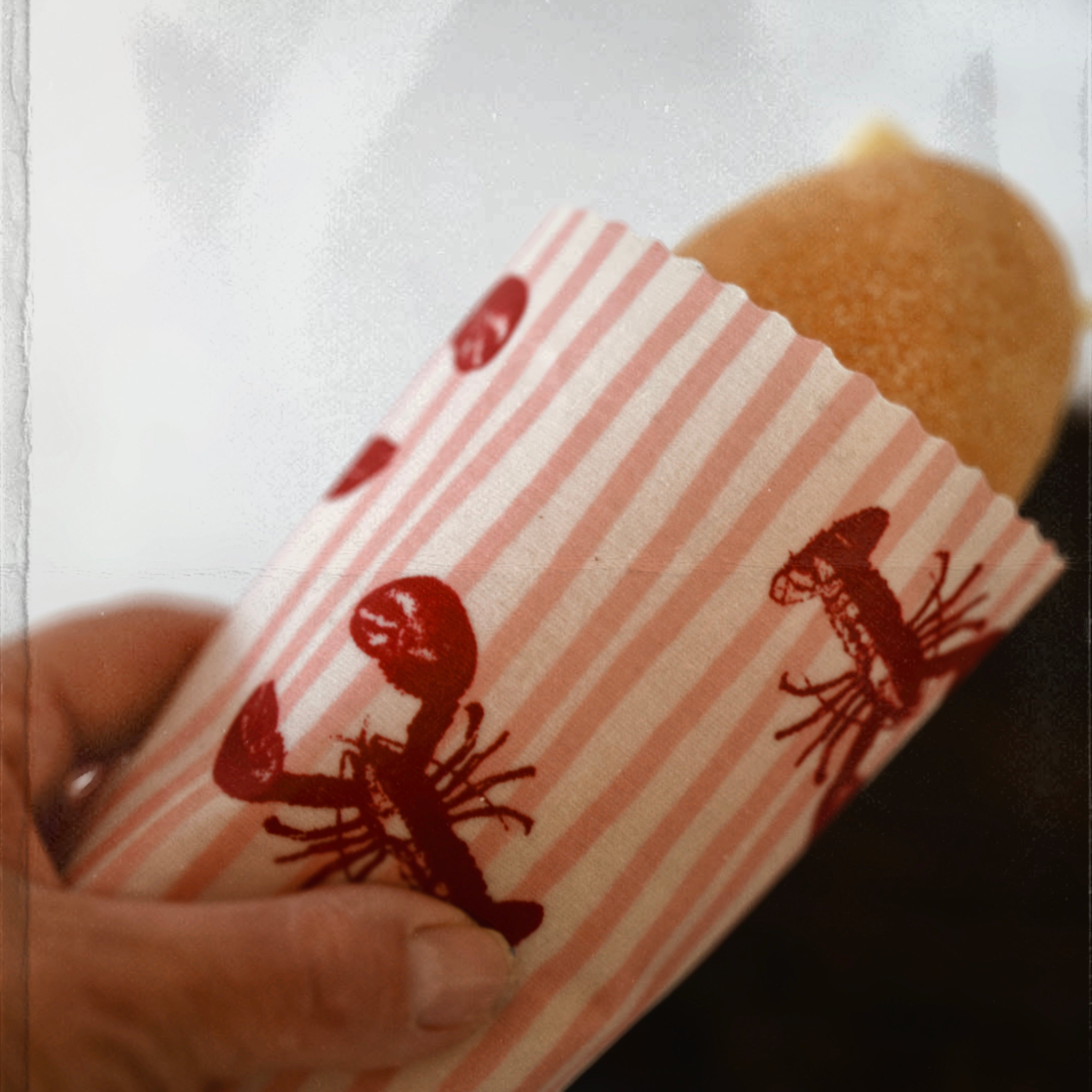 Lobster Beeswax Wraps – Reusable Food Wrap Set (3 Pack)