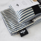 French Inspired Navy Stripe Kitchen Trio