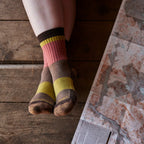 Ladies Crew Merino Wool Lightweight Hiking Socks