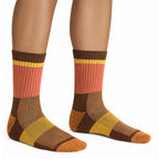 Ladies Crew Merino Wool Lightweight Hiking Socks