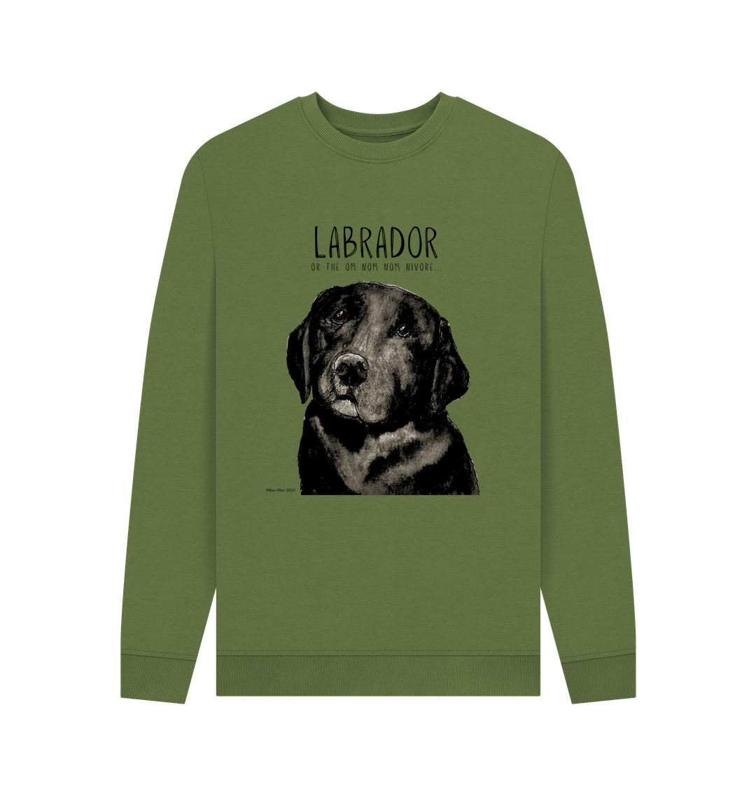 Feast Mode Activated: The Black Labrador Sweatshirt