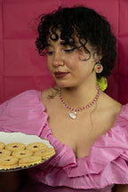 Jammy Heart Hoop Earrings