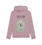 Stay Cozy in Style with the Cream Chow Chow Women's Hoodie – Featuring the Aloof Floof!