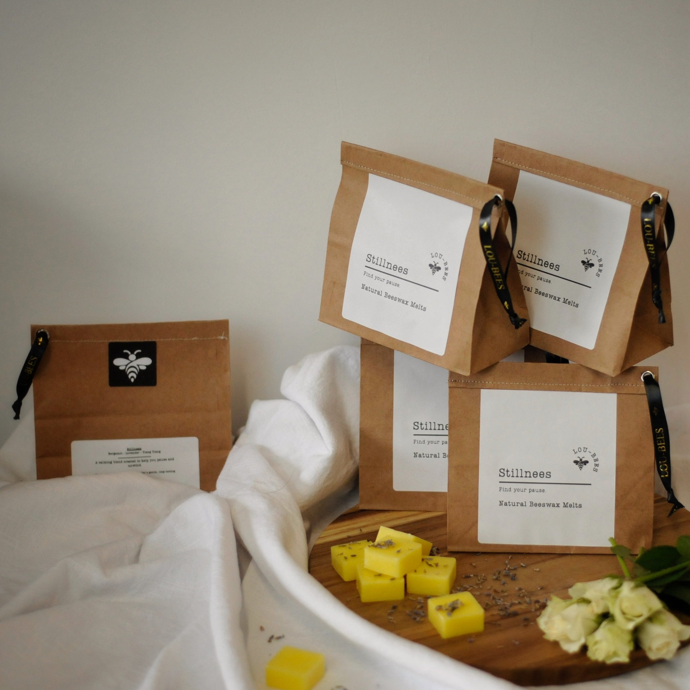 Stillness
Natural Beeswax Melts (Lavender Blend)