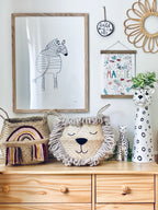 Natural Lion Basket - Large