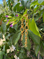 Swirl Chunky Chain Link Bracelet