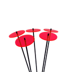 Medium Garden Décor Ornaments Set of 5 'Sun Discs'