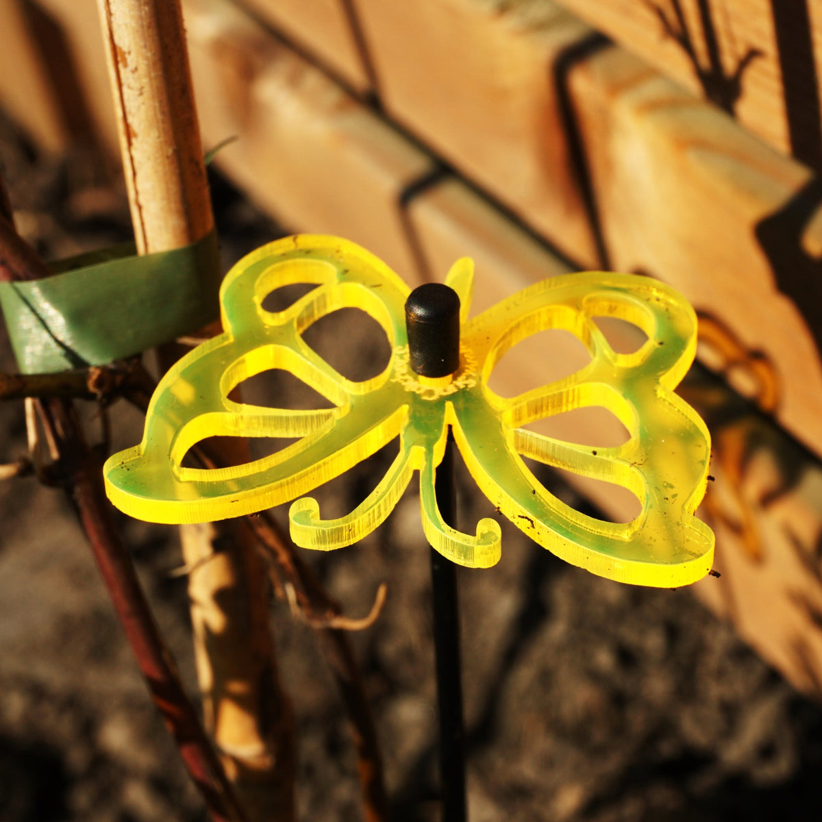 Large Garden Décor Ornaments Set of 5 'Comma Butterflies'