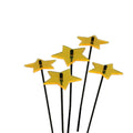 Garden Décor Ornaments Set of 5 small 'Shining Stars'