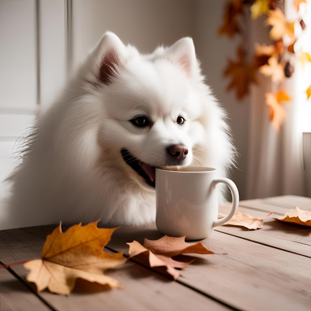 Samoyed Stalker: The Mug That Watches Your Every Sip
