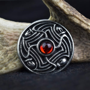 Lofotr Disc Brooch