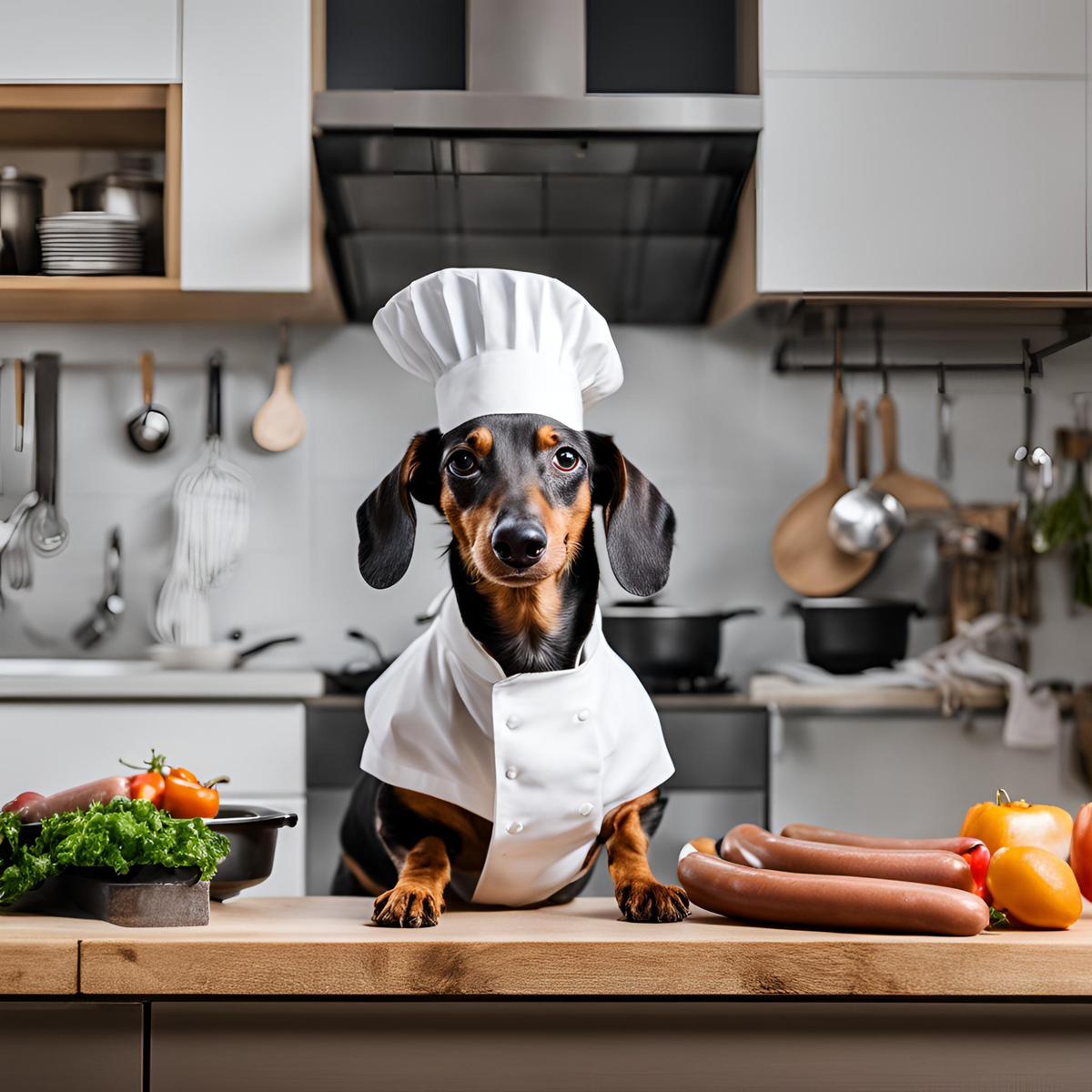 The Dachshund Tea Towel – Long Dog, Big Attitude!