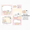 Hello Cat | Flower Patchwork Memo Note Pad