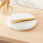 Gold Pointed Brow Tweezers