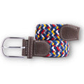 Woven Belt - Rainbow Zigzag