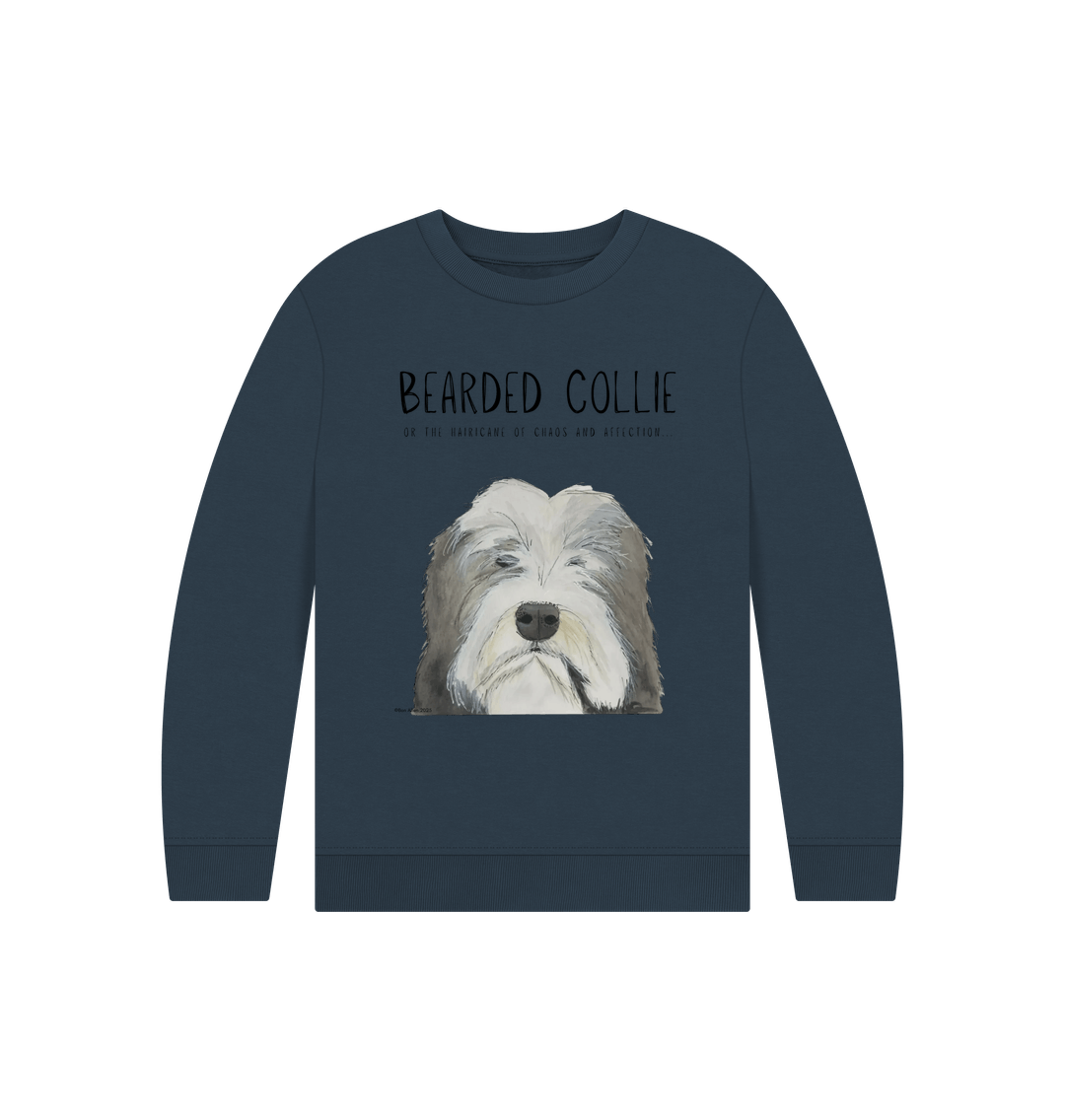 The Bearded Collie Sweatshirt: Cozy Chaos for Your Little Hairicane!