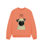 Pug Women's Oversized Sweatshirt