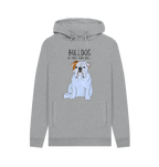 Bulldog Power: Furry Road Drill Men’s Hoodie for Ultimate Cool!