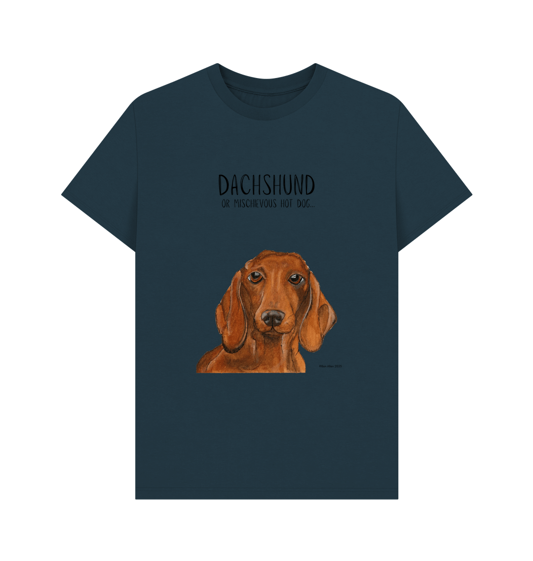 Dachshund Tee – Mischievous Hot Dog Energy!