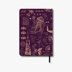 Undated Yearly Productivity Planner - Purple