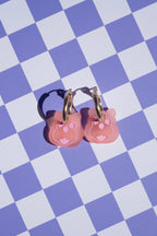 Bear Ham Hoop Earrings