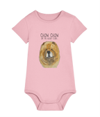 Adorable Red Chow Chow Baby Bodysuit – Perfect for Little Paw-sitives!