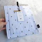 Blue Bee Pot Holder