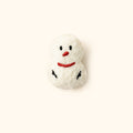Daily White | Snowman Woollen Brooch